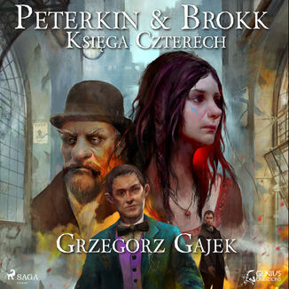 Peterkin & Brokk. Peterkin i Brokk: Ksiga czterech (#1) Grzegorz Gajek - okadka audiobooka MP3