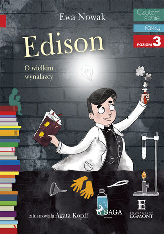 I am reading - Czytam sobie. Edison - O wielkim wynalazcy Ewa Nowak - okadka audiobooka MP3