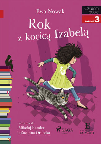 I am reading - Czytam sobie. Rok z kocic Izabel Ewa Nowak - okadka ebooka
