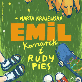 Emil, kanarek i rudy pies Marta Krajewska - okadka audiobooka MP3