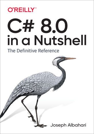 Okładka książki/ebooka C# 8.0 in a Nutshell. The Definitive Reference