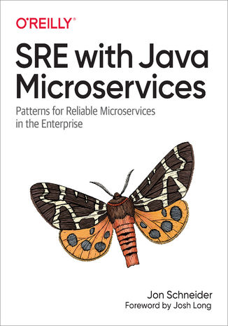 SRE with Java Microservices Jonathan Schneider - okładka książki