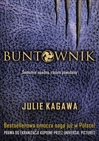 Buntownik Julie Kagawa - okadka ebooka