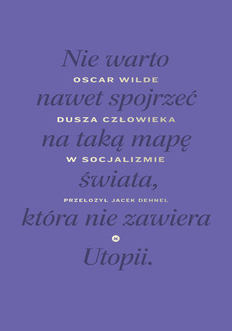Dusza czowieka w socjalizmie Oscar Wilde - okadka ebooka