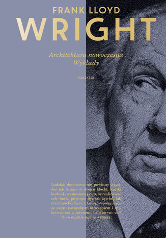 Architektura nowoczesna. Wykady Frank Lloyd Wright - okadka ebooka