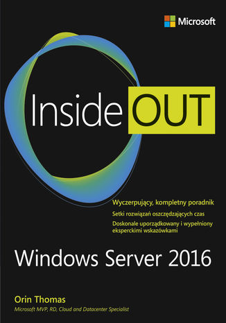 Windows Server 2016 Inside Out Orin Thomas - okładka książki