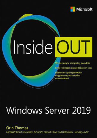 Okładka książki Windows Server 2019 Inside Out