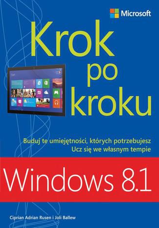 Windows 8.1 Krok po kroku Rusen Ciprian Adrian And Ballew Joli - okładka audiobooks CD