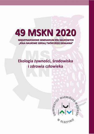 Ekologia ywnoci, rodowiska i zdrowia czowieka Marzena Mogielnicka-Brzozowska - okadka ebooka