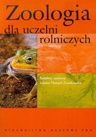 Zoologia dla uczelni rolniczych Jolanta Hempel-Zawistowska - okadka ebooka