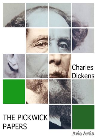 The Pickwick Papers Charles Dickens - okładka książki