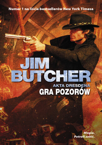 Gra pozorw Jim Butcher - okadka audiobooks CD