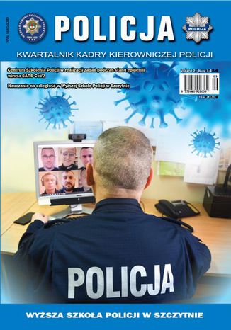 Okładka:Policja. Kwartalnik kadry kierowniczej Policji 3-4/2020 