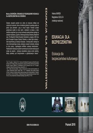 Edukacja dla bezpieczestwa kulturowego Helena Marek, Magdalena Szulca - okadka audiobooks CD