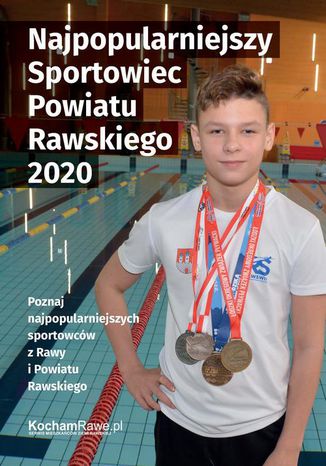 Najpopularniejszy Sportowiec Powiatu Rawskiego 2020 KochamRawe.pl - okadka audiobooks CD