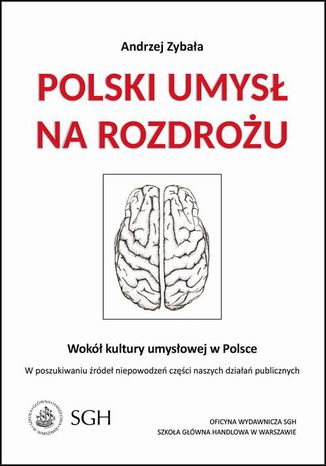 Polski umys na rozdrou Andrzej Zybaa - okadka ebooka