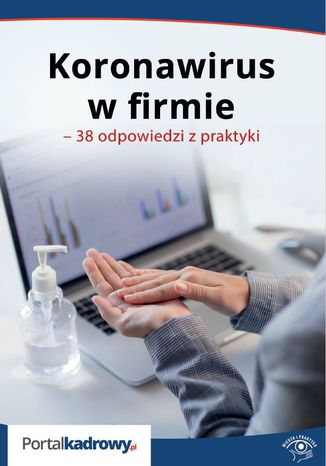 Koronawirus w firmie - 38 odpowiedzi na pytania pracodawców Szymon Sokolik - okładka książki
