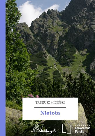 Nietota Tadeusz Miciski - okadka audiobooka MP3