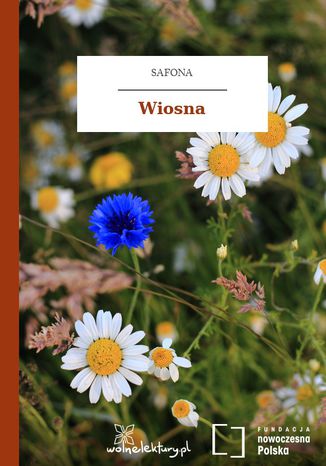 Wiosna Safona - okadka audiobooka MP3