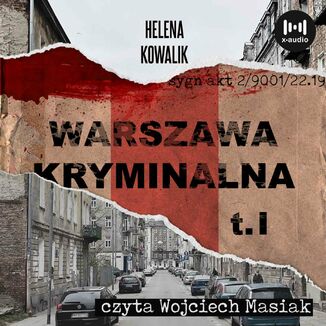 Warszawa Kryminalna. Cz. 1 Helena Kowalik - okładka audiobooka MP3