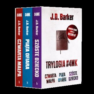 Pakiet: Trylogia #4MK. Czwarta mapa / Pita ofiara / Szste dziecko J.D. Barker - okadka audiobooka MP3