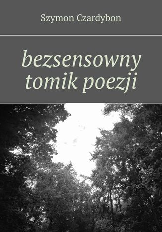 bezsensowny tomik poezji Szymon Czardybon - okadka ebooka