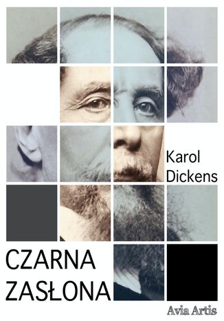 Czarna zasona Karol Dickens - okadka ebooka