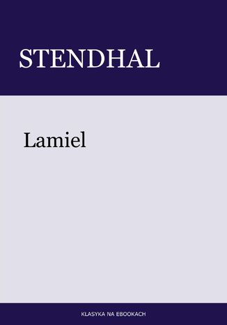 Lamiel Stendhal - okadka ebooka