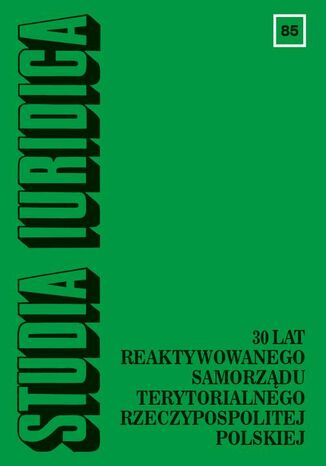 Studia Iuridica, nr 85