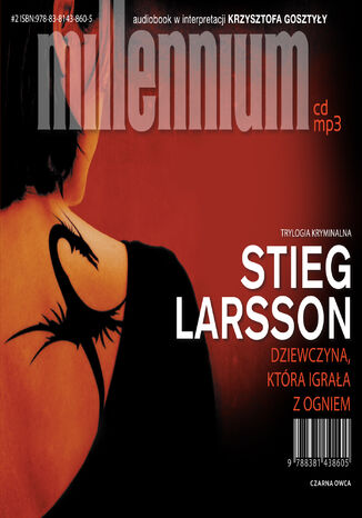 Millennium (tom 2). Dziewczyna, ktra igraa z ogniem Stieg Larsson - okadka audiobooka MP3
