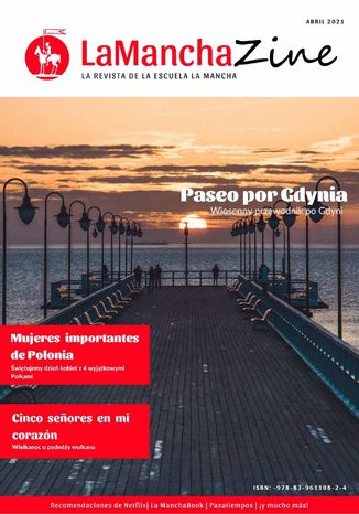 Okładka:LaManchaZine. La revista de la escuela La Mancha. Kwiecień 2021 