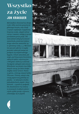 Wszystko za życie Jon Krakauer - okładka książki