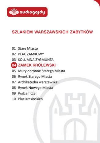Zamek Królewski. Szlakiem warszawskich zabytków Ewa Chęć - okładka audiobooks CD