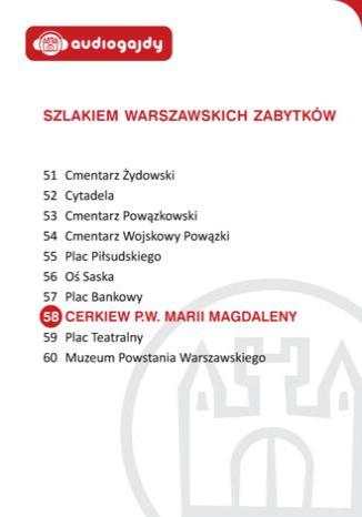 Cerkiew pw. Marii Magdaleny. Szlakiem warszawskich zabytków Ewa Chęć - okładka książki