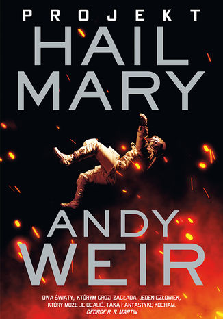 Projekt Hail Mary Andy Weir - okładka audiobooks CD
