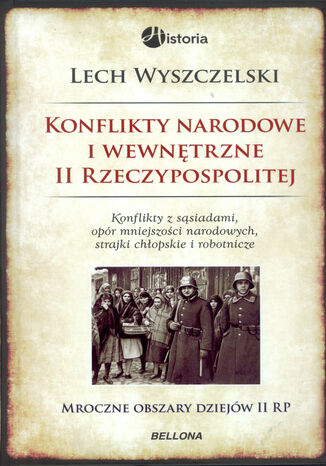 Okładka:Konflikty narodowe i wewnętrzne w II Rzeczypospolitej 