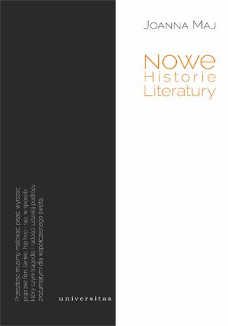 Nowe Historie Literatury Joanna Maj - okadka audiobooks CD