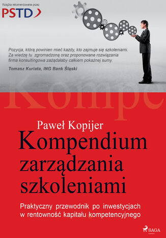 Kompendium zarządzania szkoleniami Paweł Kopijer - okładka książki