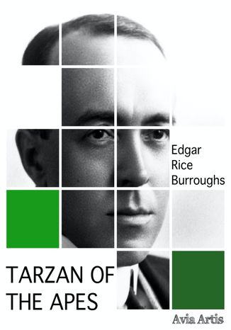 Tarzan of the Apes Edgar Rice Burroughs - okadka ebooka