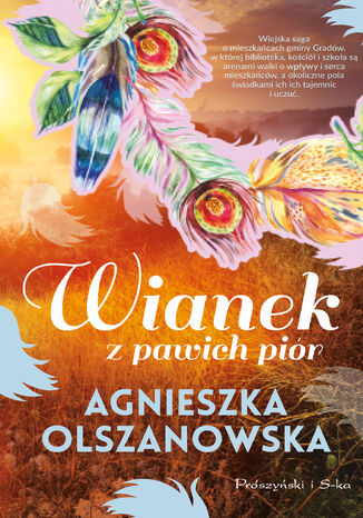 Wianek z pawich pir Agnieszka Olszanowska - okadka ebooka