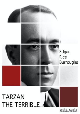 Tarzan the Terrible Edgar Rice Burroughs - okadka ebooka
