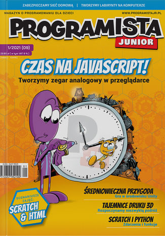 Programista Junior 1/2021 (9) Programista Junior - okładka audiobooks CD