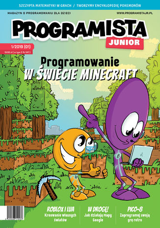 Okładka książki Programista Junior 1/2019 (1)