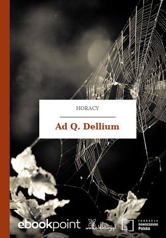 Ad Q. Dellium Horacy - okadka ebooka