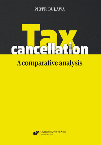 Tax cancellation: A comparative analysis Piotr Buawa - okadka audiobooka MP3