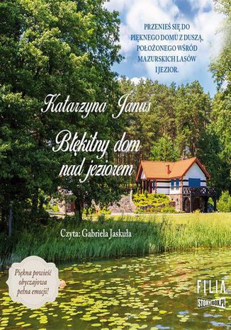 Bkitny dom nad jeziorem Katarzyna Janus - okadka ebooka