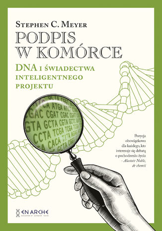 Podpis w komórce. DNA i świadectwa inteligentnego projektu Stephen C. Meyer - okładka audiobooks CD