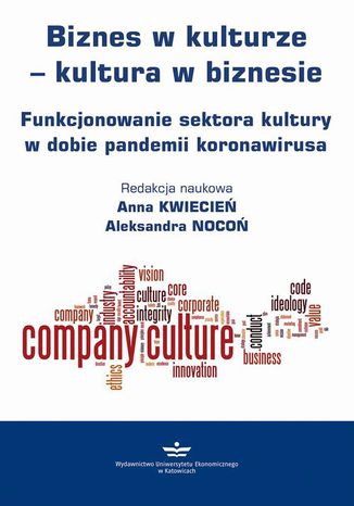 Biznes w kulturze  kultura w biznesie Anna Kwiecie, Aleksandra Noco - okadka audiobooka MP3