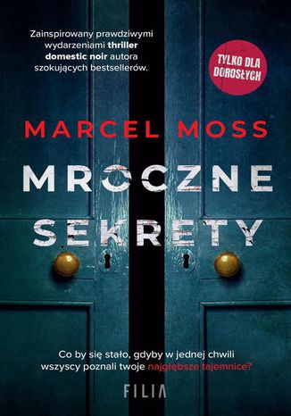 Mroczne sekrety Marcel Moss - okładka audiobooka MP3