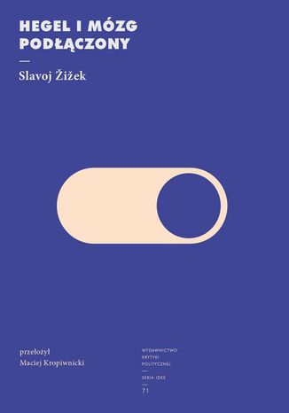 Hegel i mózg podłączony Slavoj Žižek - okładka audiobooka MP3